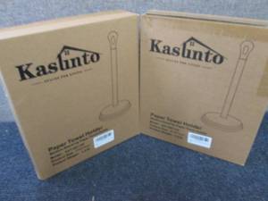 lot 157 image: 2- KASUNTO Paper Towel Holder for K...