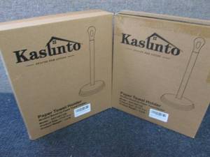 lot 158 image: 2- KASUNTO Paper Towel Holder for K...