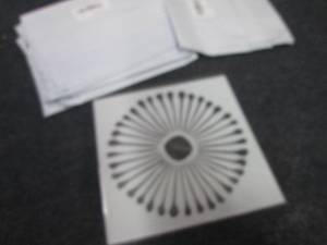 lot 166 image: 9- 2pc Stencil Sets...