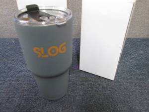 lot 188 image: 2 Large Slog Insulated Coffee Mugs...