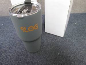 lot 189 image: 2 Large Slog Insulated Coffee Mugs...