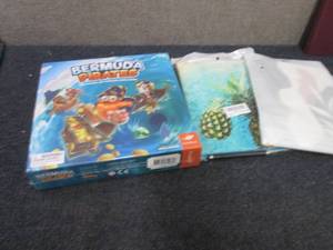 lot 193 image: Bermuda Pirates Game ,2 iPad Cases...