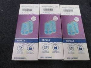 lot 194 image: 3- 6pks Insect Trap Refill Kit Attr...