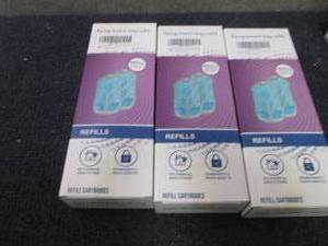 lot 195 image: 3- 6pks Insect Trap Refill Kit Attr...