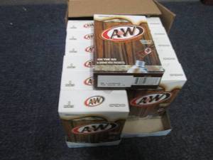 lot 205 image: 12- 6pks A&W on th Go Drink Packets...
