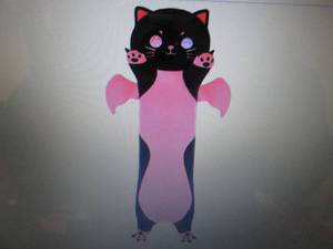 lot 208 image: Cat Stuffed Animals, Soft Kawaii Ki...