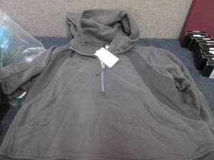 lot 228 image: Ladies Large Short Half Zip Hoodie...