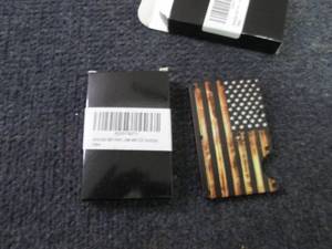 lot 230 image: 2 each Carbon Fiber Minimalist Cred...