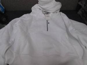 lot 246 image: Ladies XL Short Half Zip Hoodie...