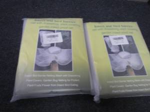 lot 271 image: 2 Insect Bird Barrier Mesh, Garden ...
