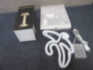 lot 286 image: Table Lamp, LED Modeling Lamp...