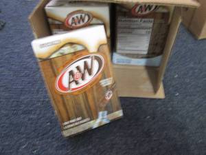lot 304 image: 12- 6pks A&W on th Go Drink Packets...