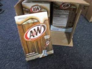 lot 305 image: 12- 6pks A&W on th Go Drink Packets...
