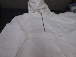 lot 310 image: Ladies XL Short Half Zip Hoodie...