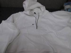 lot 311 image: Ladies XL Short Half Zip Hoodie...