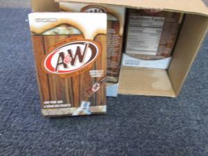 lot 318 image: 12- 6pks A&W on th Go Drink Packets...