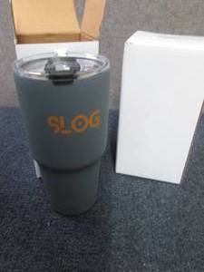 lot 323 image: 2 Slog Insulated Coffee Mugs...