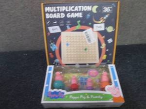 lot 325 image: Peppa Pig Set, Multiplication Game...