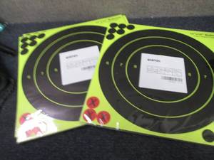 lot 335 image: 4- 10pk 12x12 Bullseye Paper Target...