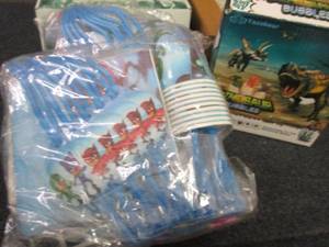 lot 344 image: 2 PJ Mask Party Sets, Dinosaur Bubb...