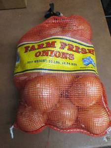 lot 367 image: 10 lbs Farm Fresh Onions...