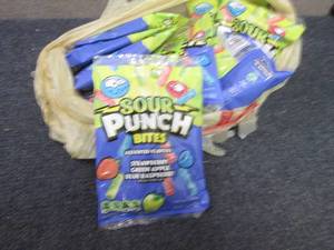 lot 411 image: 12- 5 oz Sour Punch Bites...