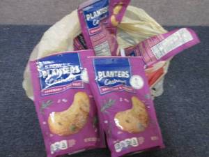 lot 434 image: 6- 5 oz Pks Planters Rosemary & Sea...