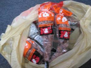 lot 436 image: 6 pks K& G Cinnamon Pecans...
