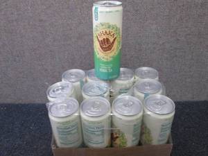 lot 440 image: 12- 12 oz Cans Shaka Pineapple Mint...