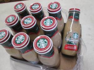 lot 475 image: 10-13.7 oz Bottles Starbucks Frappa...