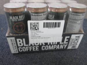 lot 503 image: 12- 11 oz Cans Black Rifle Mocha Es...