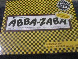 lot 508 image: 43.2 oz Box 24 Bars Abba-Zaba Bars...