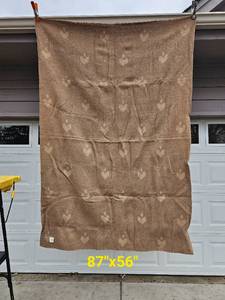 lot 27 image: Vintage Forsbro Yllefabrik Swedish Wool Blanket