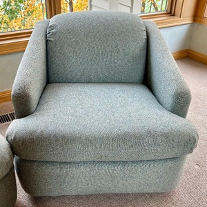 Pair of Upholstered Classics by Swaim Chairs