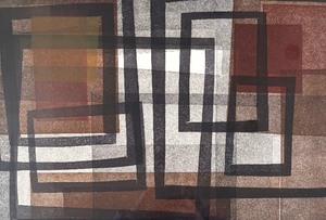 Abstract Composition Limited Edition Framed Print by Irving Amen