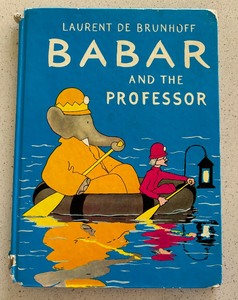 Two Vintage Babar Books