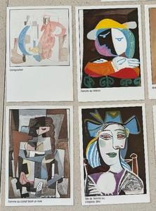 Set of Picasso 5 x 7 Inch Cards