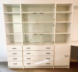 Techline Bookcases and Desk