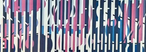 Agam in Palm Springs  Agam Palm Springs Desert Museum 1976 Framed Poster Print