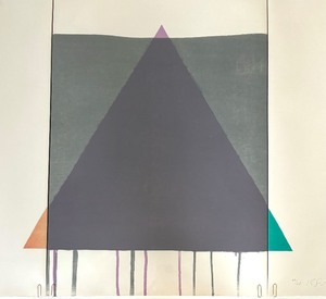 Framed Lithograph by Richard Smith Entitled Three of a Kind