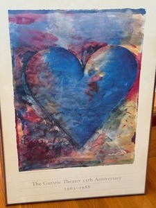 Framed The Guthrie Theatre 25th Anniversary Poster Print