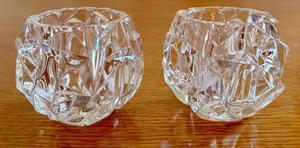 Pair of Tiffany Votive Candle Holders