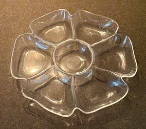 Lovely Lucite Serving Pieces