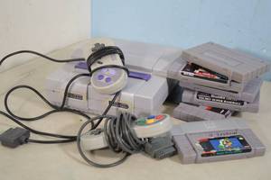 Super Nintendo and Games