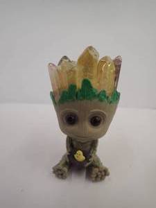 Natural Quartz Groot - Yellow  - Approximately 2.5 inches tall - adorable
