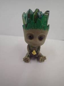 Natural Quartz Groot - Green - Approximately 2.5 inches tall - Cute Cute Cute