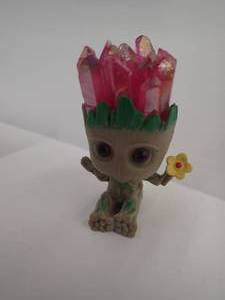 Natural Quartz Groot - Pink - Approximately 2.5 inches tall.  Adorable