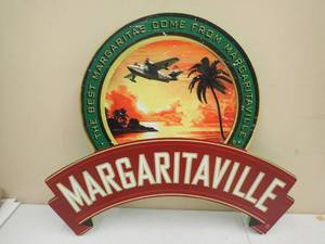 MARGARITAVILLE Hard to find sign  ICONIC
