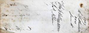 Pre Civil War Era Payment Certificate for $100 Circa 1849
