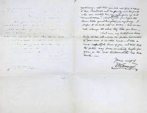 Letter Written From 1869 Written on Revere House of Boston Embossed Letterhead
